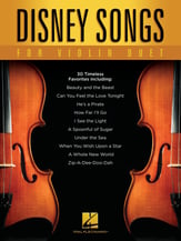 Disney Songs for Violin Duet cover